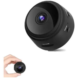 Mini Câmeras 360 Graus Hd 1080p Com Microfone Wifi Sem Fio
