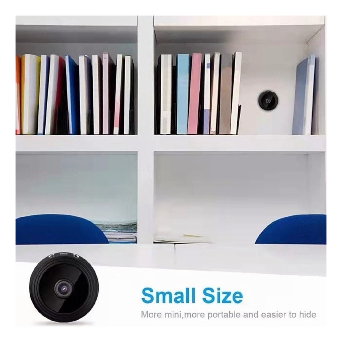 Mini Câmeras De Segurança Wifi 1080p Hd Sem Fio Escondidas - Imagem 7