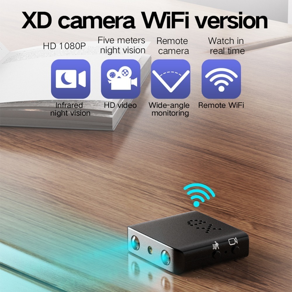 Câmera Ip Wifi Ultra Discreta Minúscula Detecção De Movmento - Imagem 7