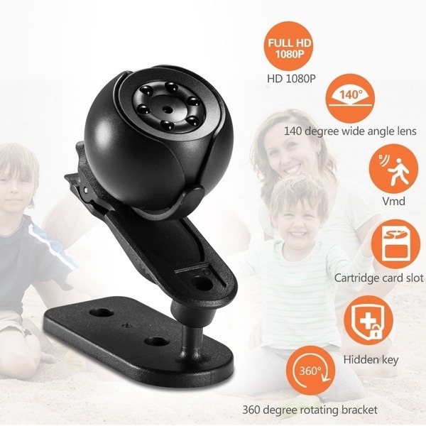 Sq6 Full Hd 1080p Mini Câmera Dv Dvr Câmera De Segurança