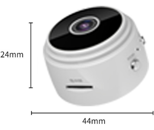 Mini Câmera Espiã Visão Noturna Hd Detecta Movimento - Imagem 6