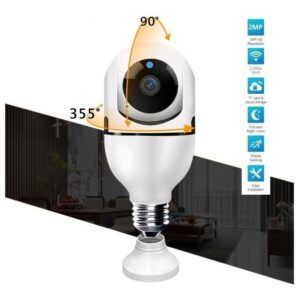 Câmera Lampada Espia Câmera Intelbras Câmera Wifi Externa