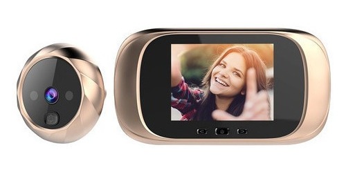 Olho Mágico Da Câmera Da Campainha Do Visor Digital - Imagem 2
