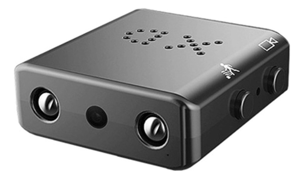 Mini Câmera Espiã Wifi Hd Visão Noturna Detecção De Moviment