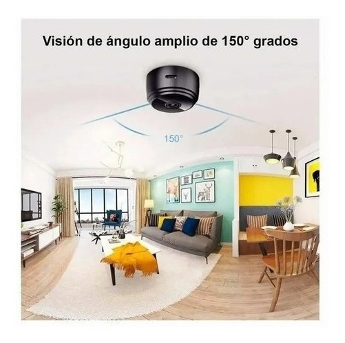 Mini Câmera Espiã Ip Wifi A9 Portátil Magnético 2 Peças - Imagem 6