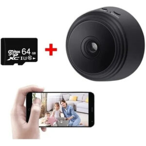 Mini Spy Camera 1080p Detecta Micr Moviment+cartão De Memóri