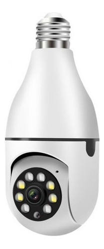 E27 Bulb Surveillance Camera Monitor De Segurança De Visão N - Imagem 3