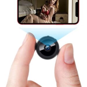 Mini Câmera Escondida Wifi Espiâ Discreta Bateria Espião