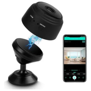 Mini Câmera Espiã Hd Detecta Movimento Micr