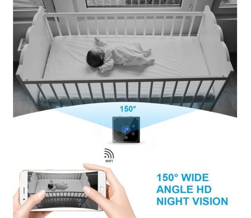 4k Hd Wifi Câmera Escondida Mini Câmera Sem Fio Espião - Imagem 5