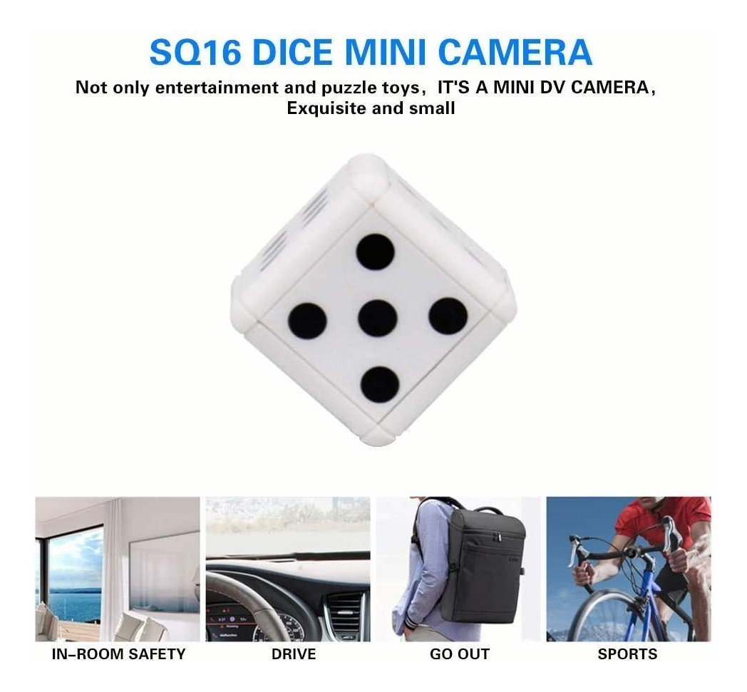 Mini Spy Camera 1080p Câmera De Babá Sem Fio Portátil - Imagem 5