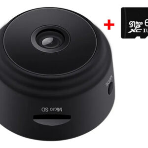 Câmera Wifi Com Ímã De Bateria Use Espionagem Drone+cartão D