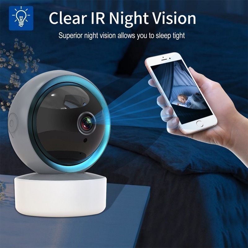 Tuya 5g 360°camera De Seguranca Micro Camera Espia Gato Voz - Imagem 4