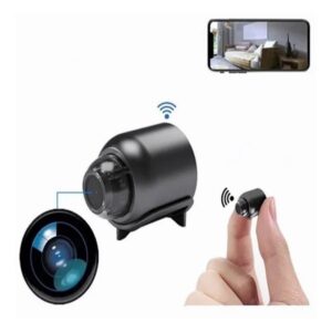 Mini Câmera Wifi Pode Ser Transportada Por Aplicativo Móvel
