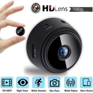 Mini Câmera De Vigilância Hd 1080p Wifi