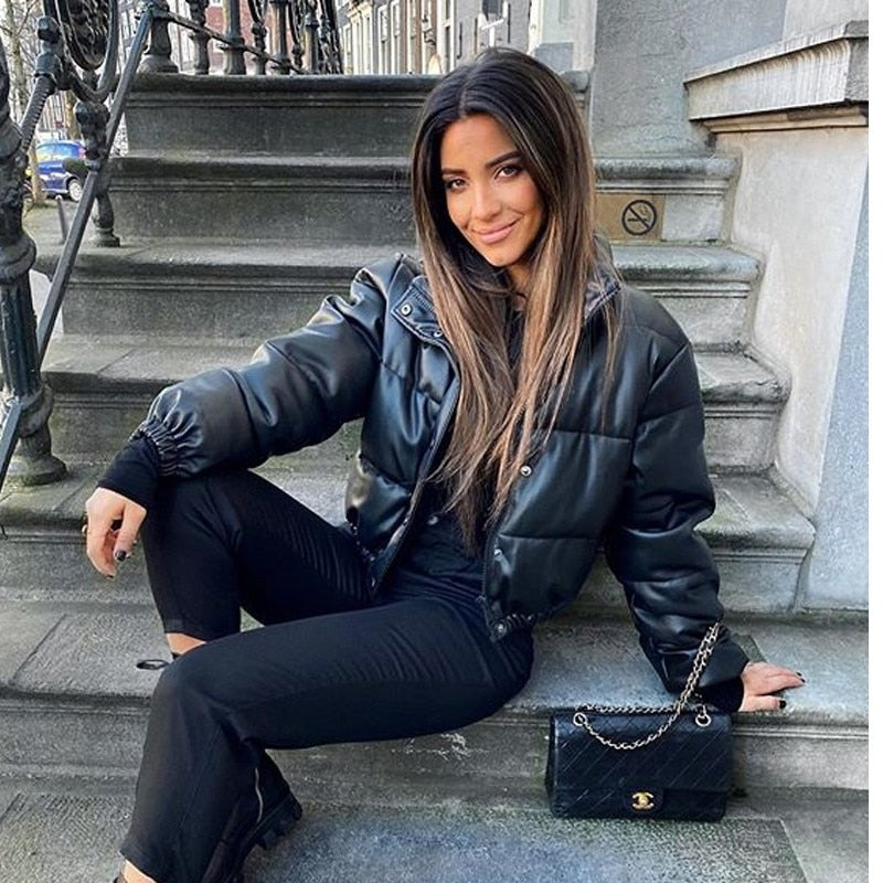 Jaqueta Grossa Para o Inverno - Feminina - Imagem 5