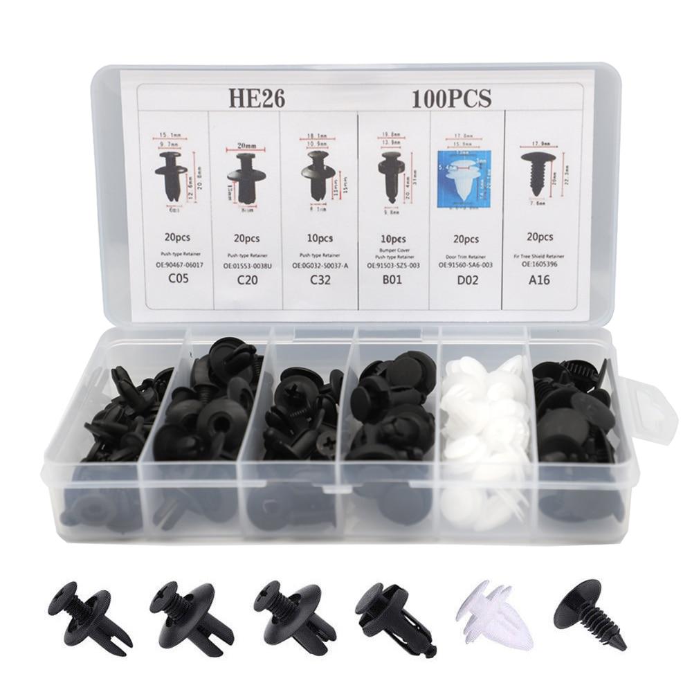 Kit Universal Clipes - Fix Car 2.0 (100 unidades 6 modelos) - Imagem 3