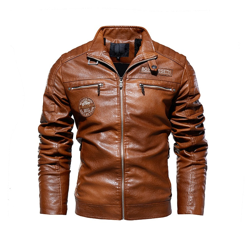 Jaqueta de Couro Masculina - General Boss - Imagem 7