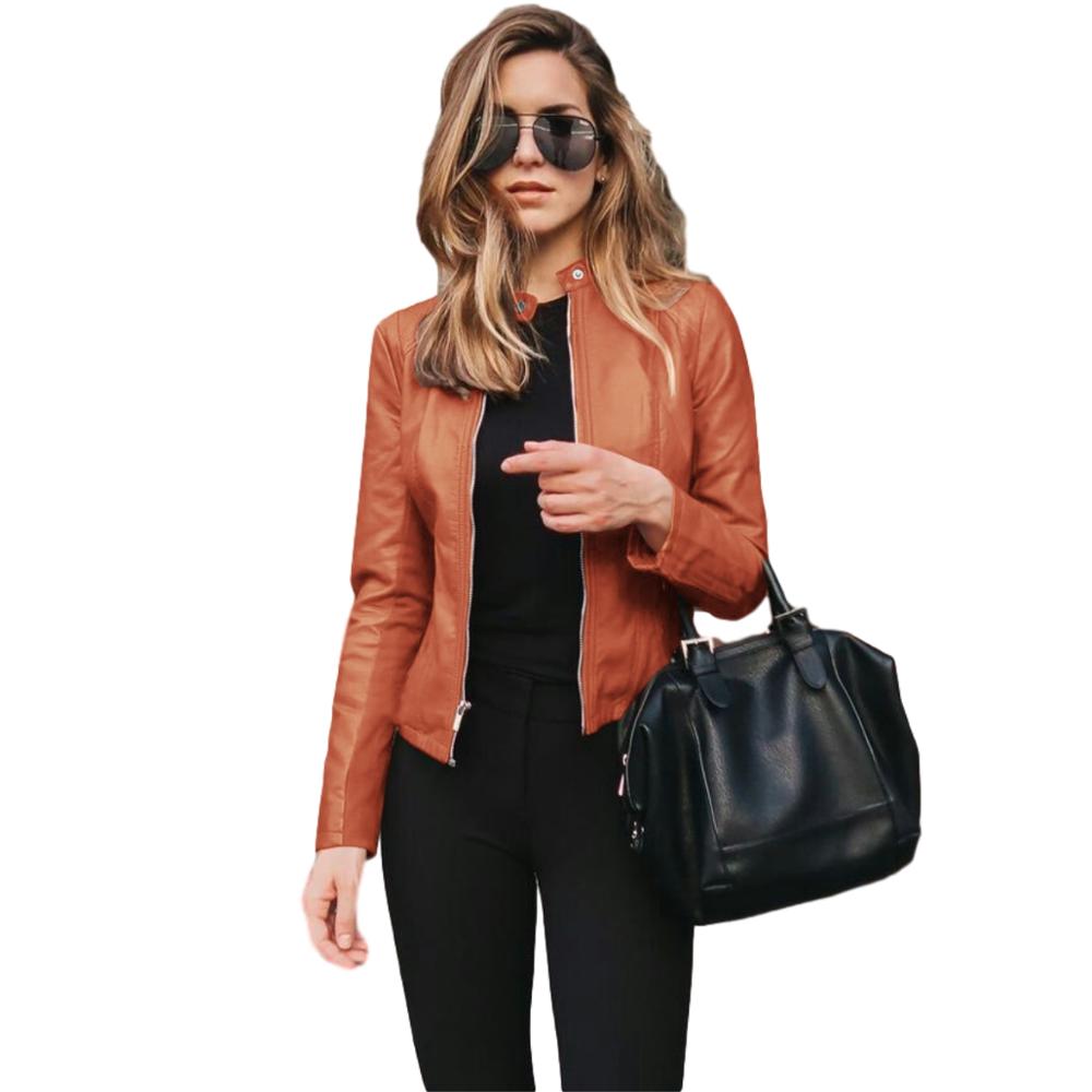 Jaqueta de Couro Feminina - Zaara Elegance - Imagem 8