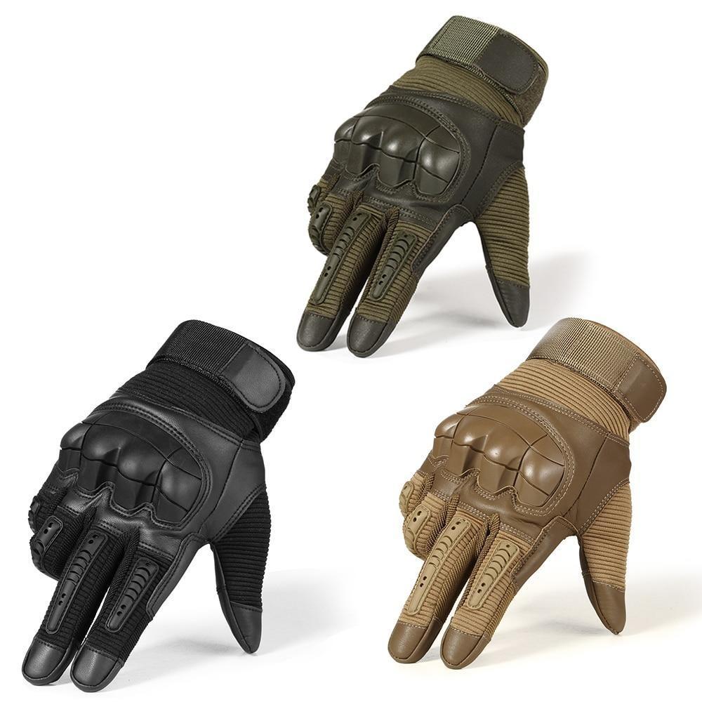 Luvas táticas militar luva de couro plutônio - Imagem 5