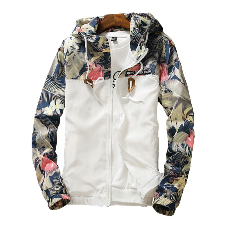 Jaqueta Bomber Floral