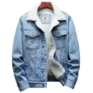 Jaqueta Jeans Casual Denim - Inverno