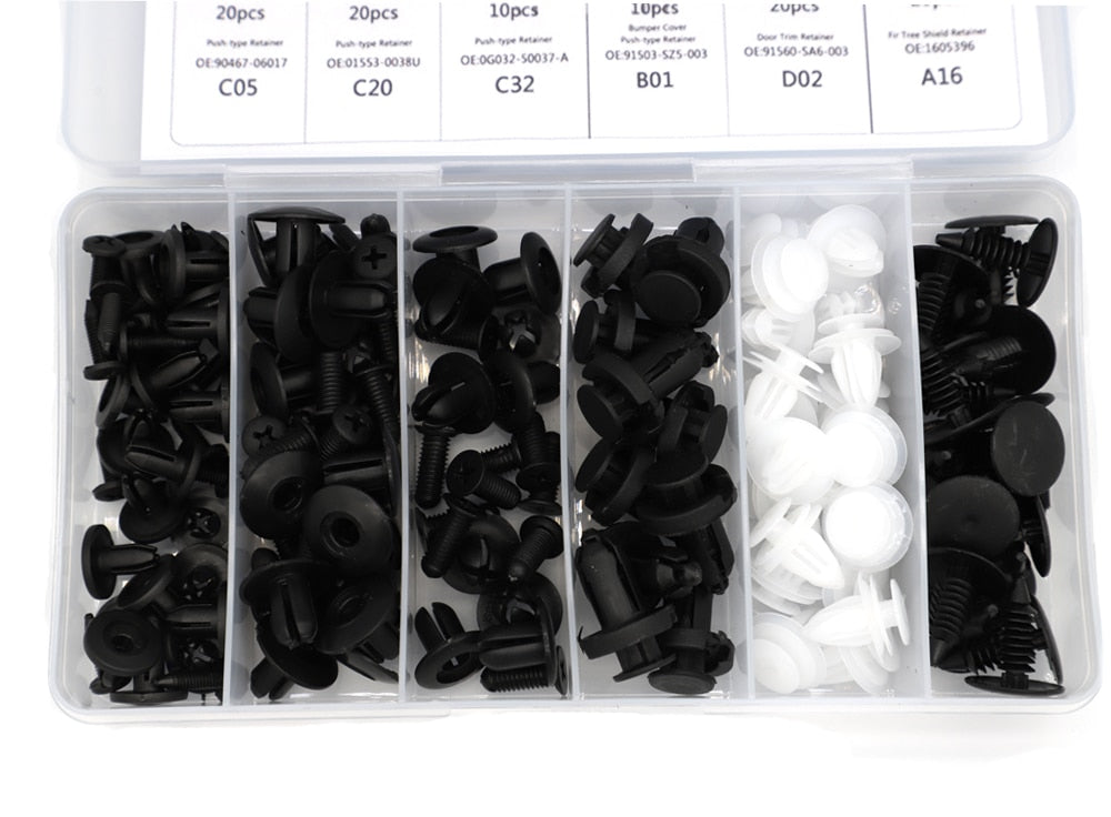 Kit Universal Clipes - Fix Car 2.0 (100 unidades 6 modelos) - Imagem 4