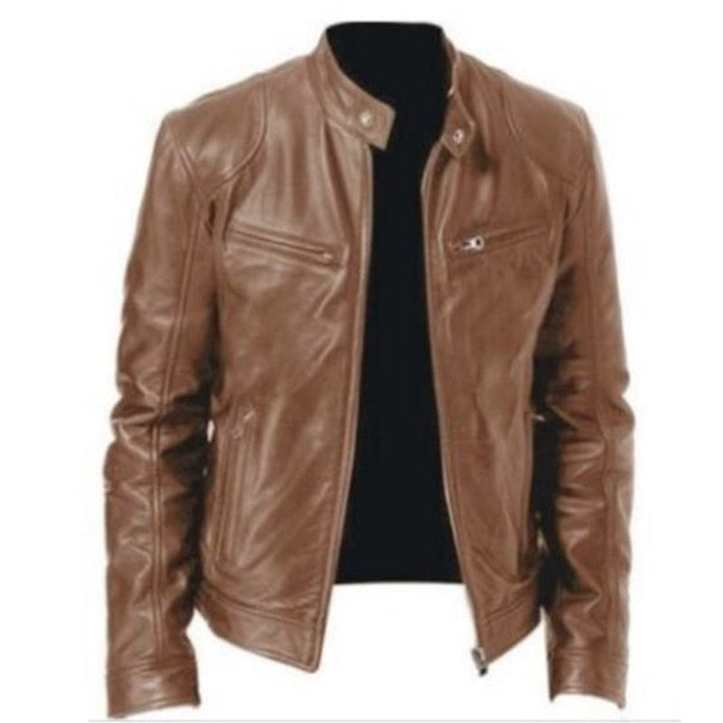 Jaqueta de Couro Masculina - Classic Men - Imagem 7