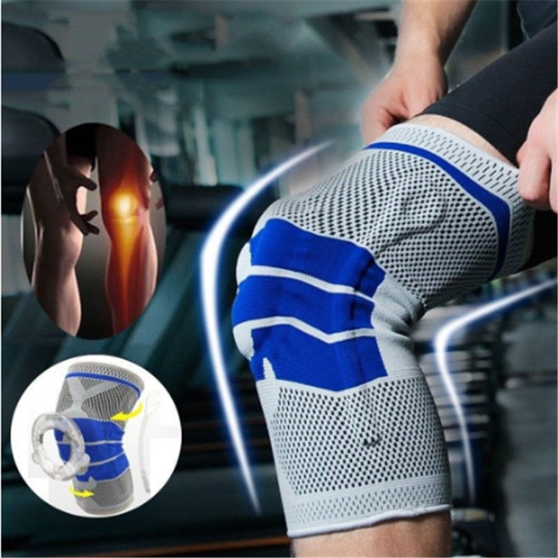 Joelheira Esportiva de Silicone - Masculina