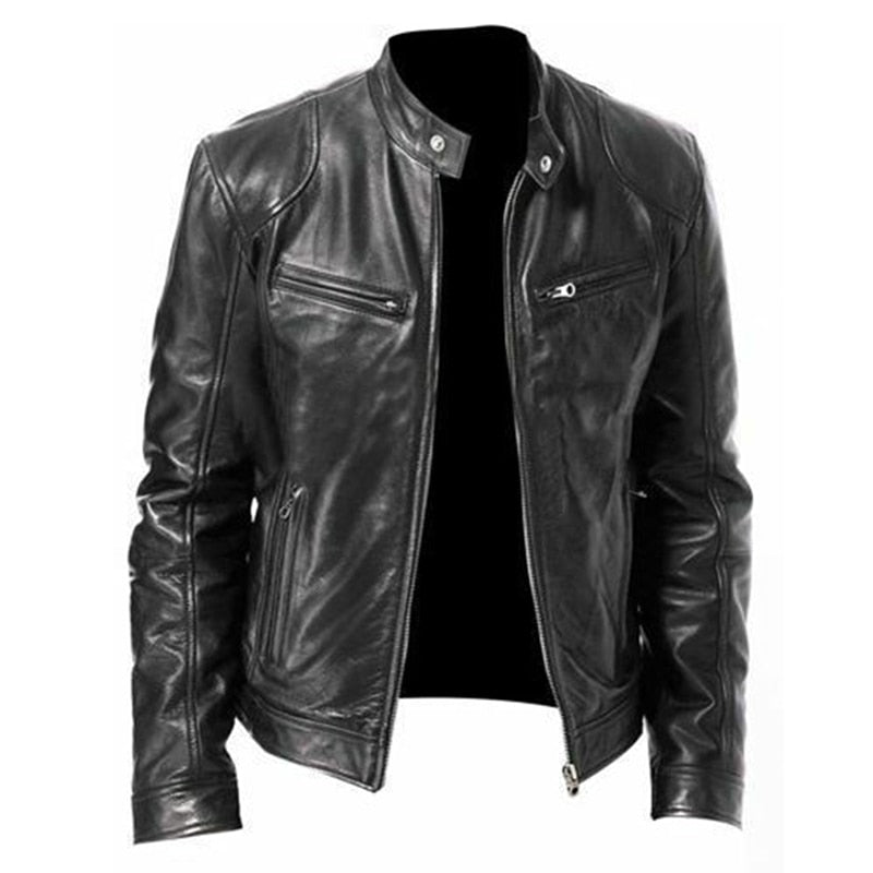 Jaqueta de Couro Masculina - Classic Men - Imagem 6