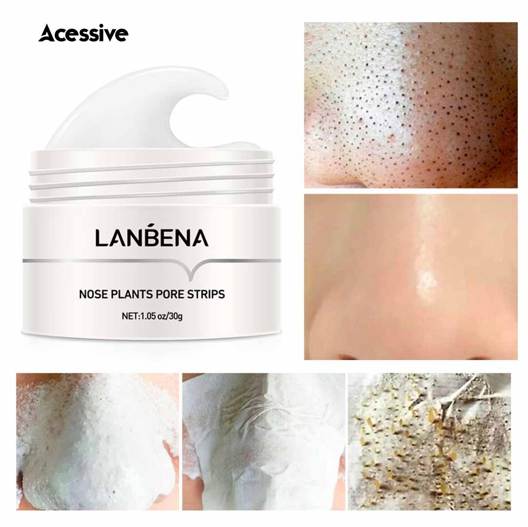 Máscara Lanbena™ Remoção de Cravos • Limpeza sem Dores e Irritação
