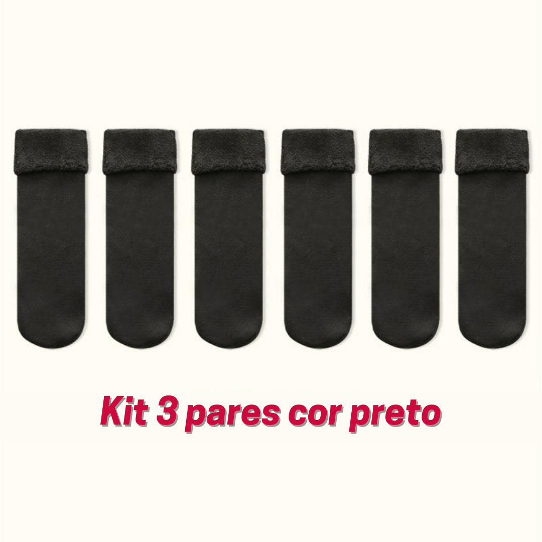 Meias Térmicas de Inverno Meias Thermo - Imagem 12