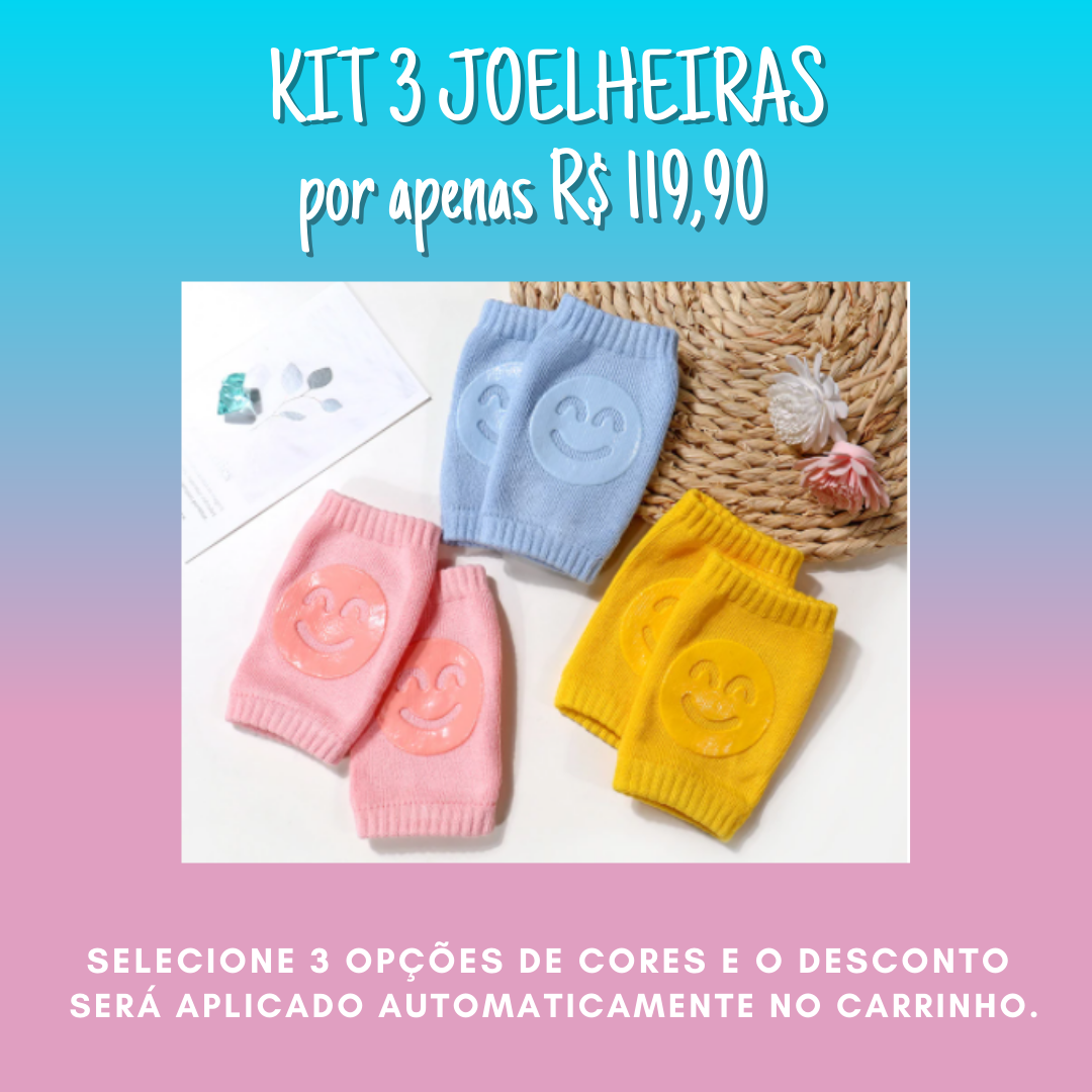 Joelheira Anti-Derrapante Happy - Imagem 2
