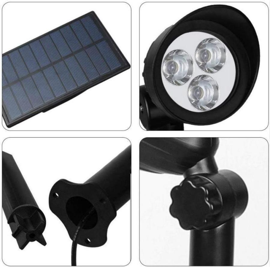Holofote Led Solar à Prova d' água - Bright Light - Imagem 10