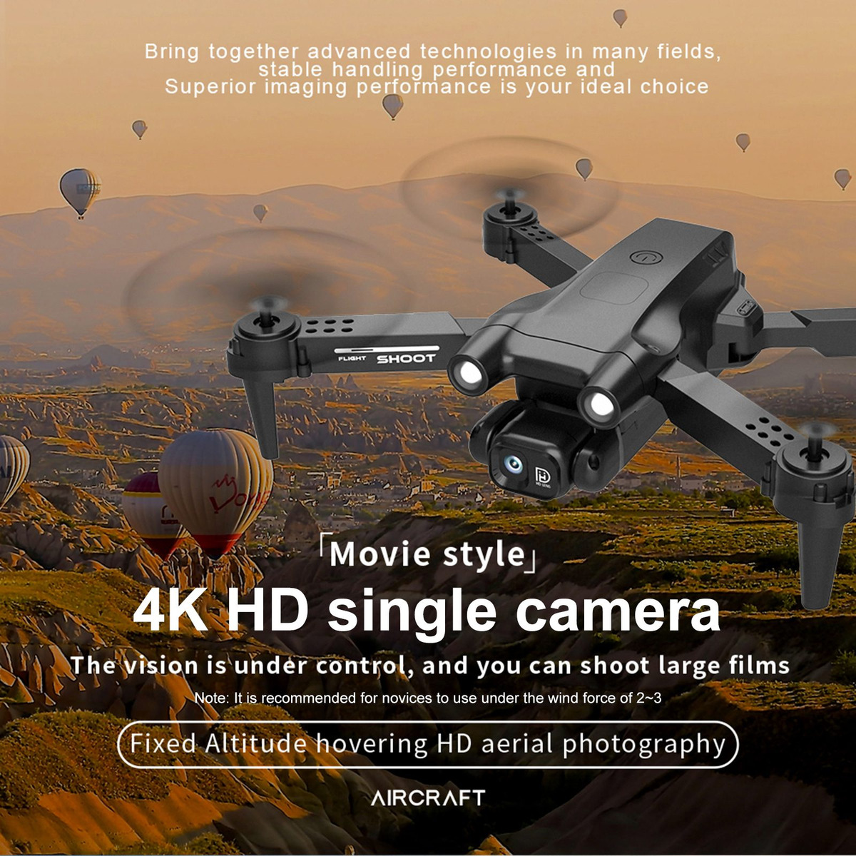Quadricóptero Dobrável Fpv 3d Flip 4ch Rc Drone De 2,4 G (pr - Imagem 9