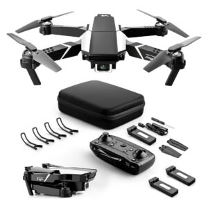 S62 Rc Drone Com Câmera 4k Wifi Fpv Dual Camera Drone Mini