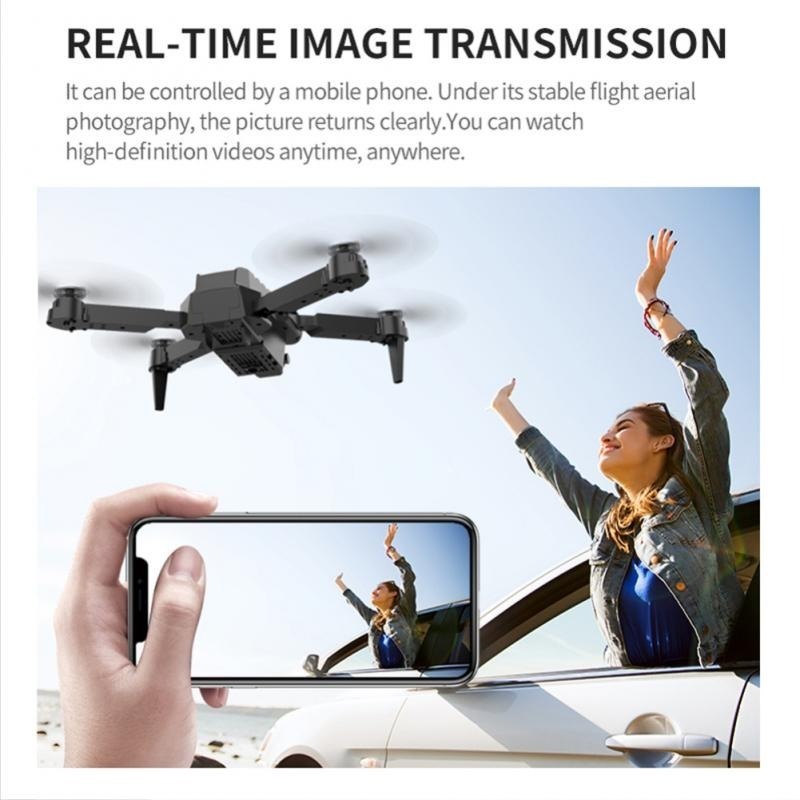 4k Ultra Hd Câmera Única Mini Drones 2 Baterias Drone - Imagem 6