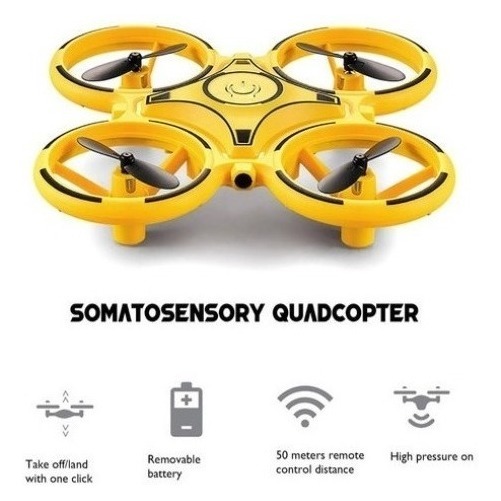 Drone Quadricóptero De Acrobacias Com Controle De Gestos - Imagem 2