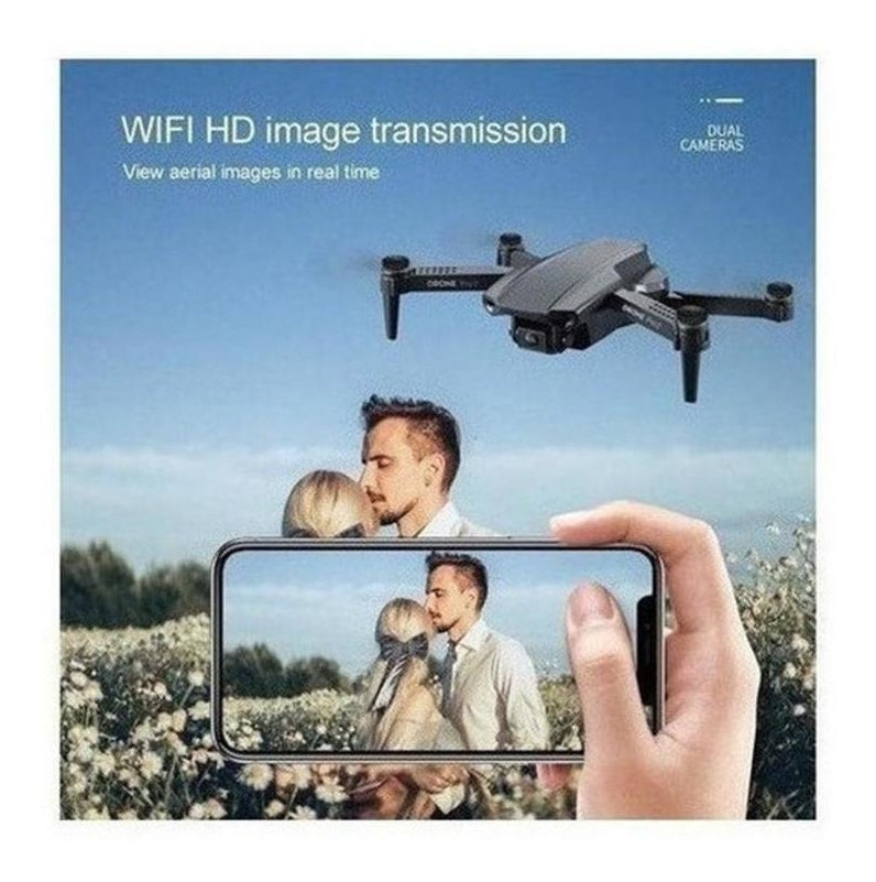 Mini Drone E99 Pro2 Professional 4k Câmera Dupla 3 Baterias - Imagem 7