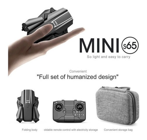 Mini Drone Profissional 4k Câmera Dupla +1 Baterias