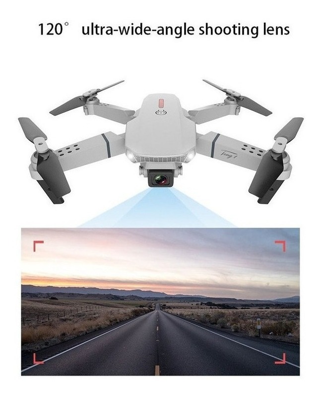 Uav Com Câmera Dupla Grande Angular 4k Fpv120° - Imagem 10