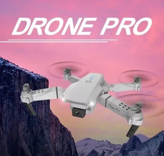 E88pro Uav 4k Hd Fotografia Aérea Câmera Dupla + 3 Baterias - Imagem 9