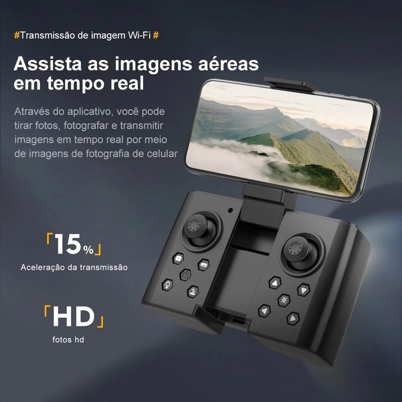 Drone 4k Dual Camera Xt8 Bateria De Longa Duração, Novo 2022 - Imagem 8