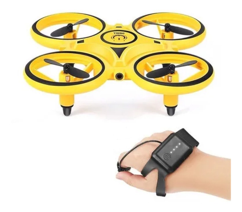 Drone Quadricóptero Acrobático Stunt Controle Gestos