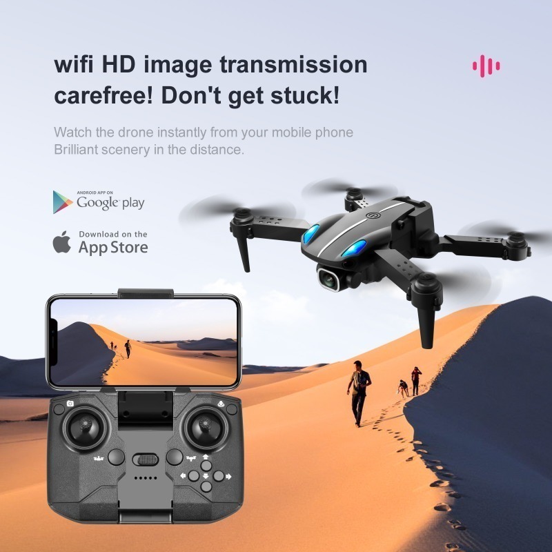 Drone Profissional Câmera 4k+3 Baterias 3 - Imagem 8