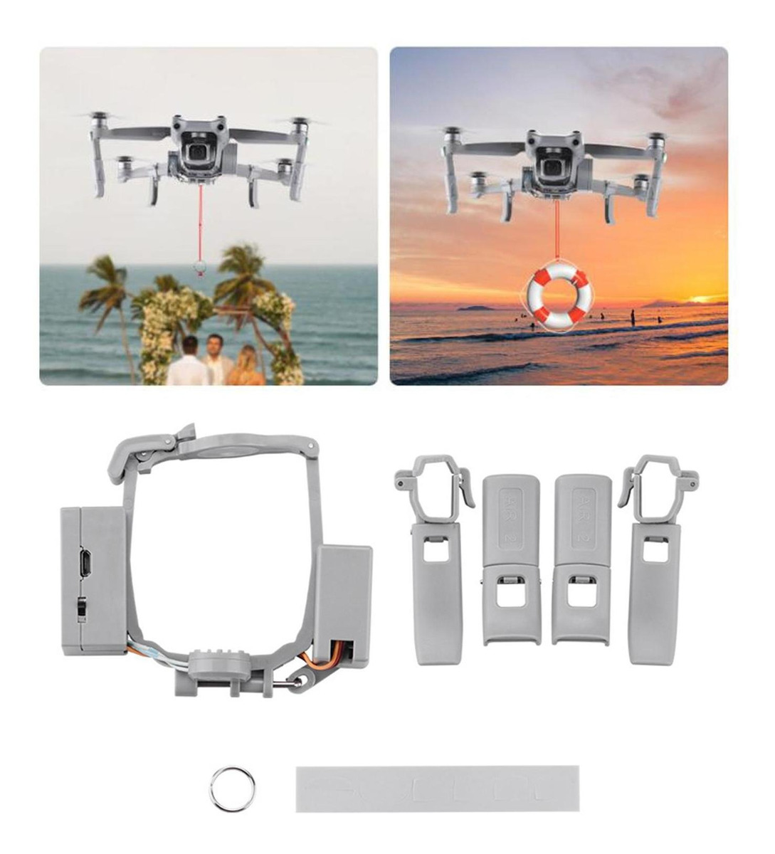 Airdrop System & Landing Pad Isca De Pesca Anel De Casamento - Imagem 8