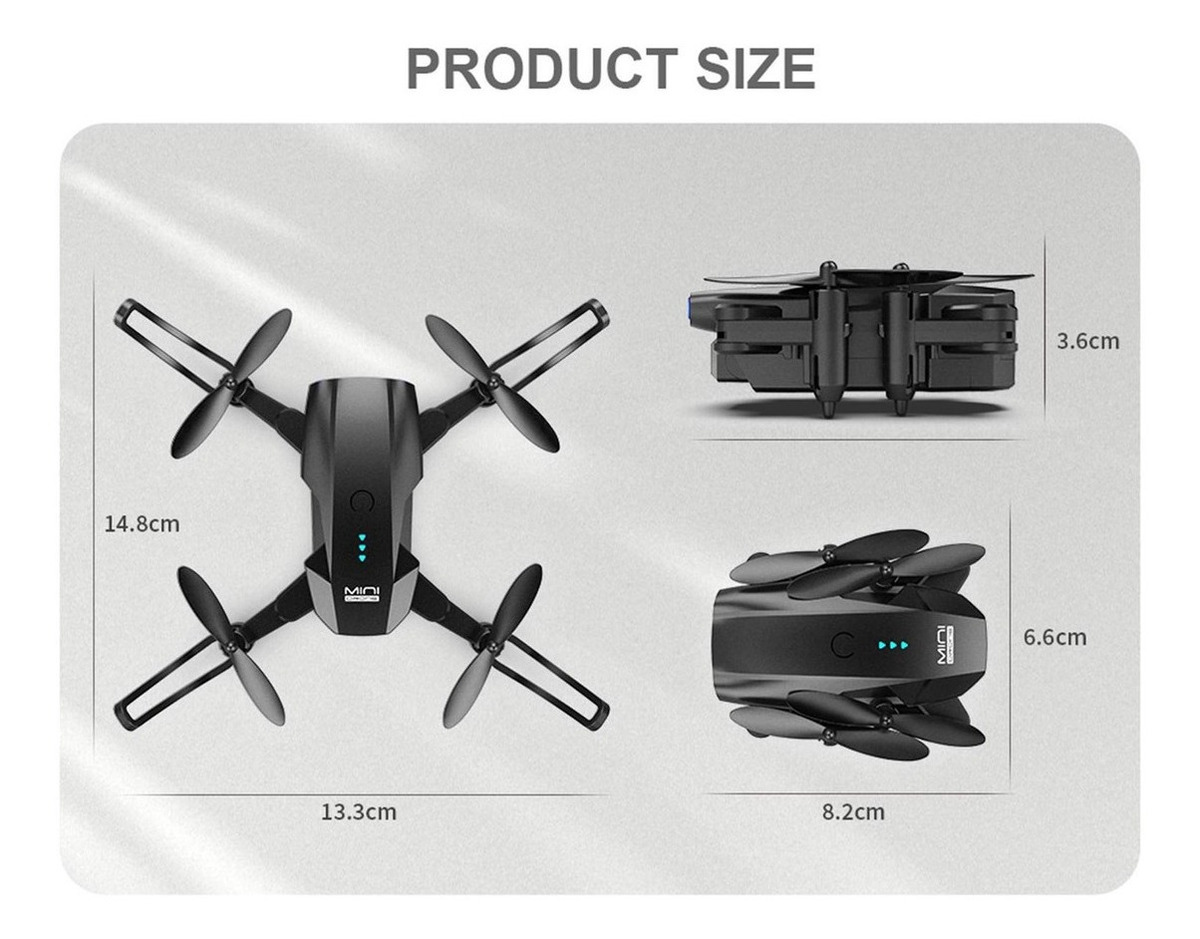 Ky906 Mini Drone 4k Altitude Hold Rc Helicóptero - Imagem 39