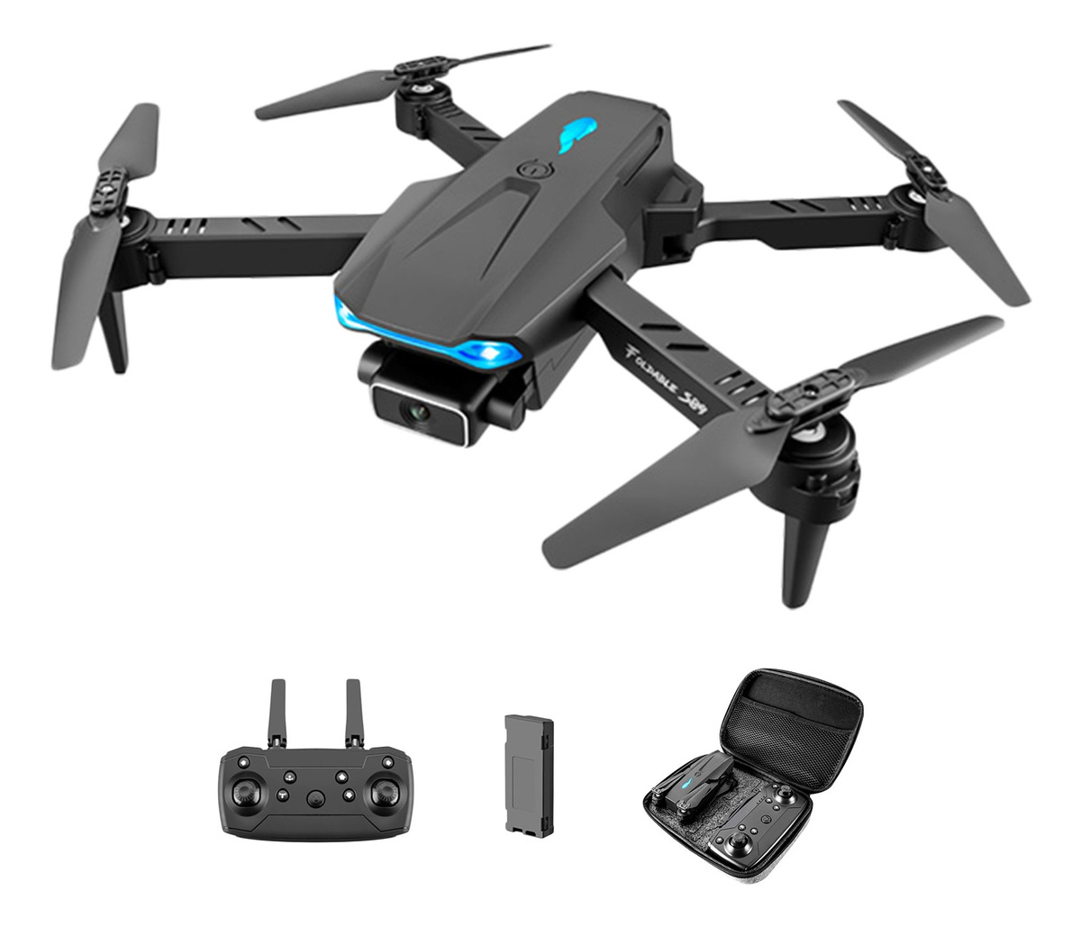 Ylr/c S89 4k Hd Câmera Única 2.4ghz Dobrável Rc Drone Com - Imagem 2