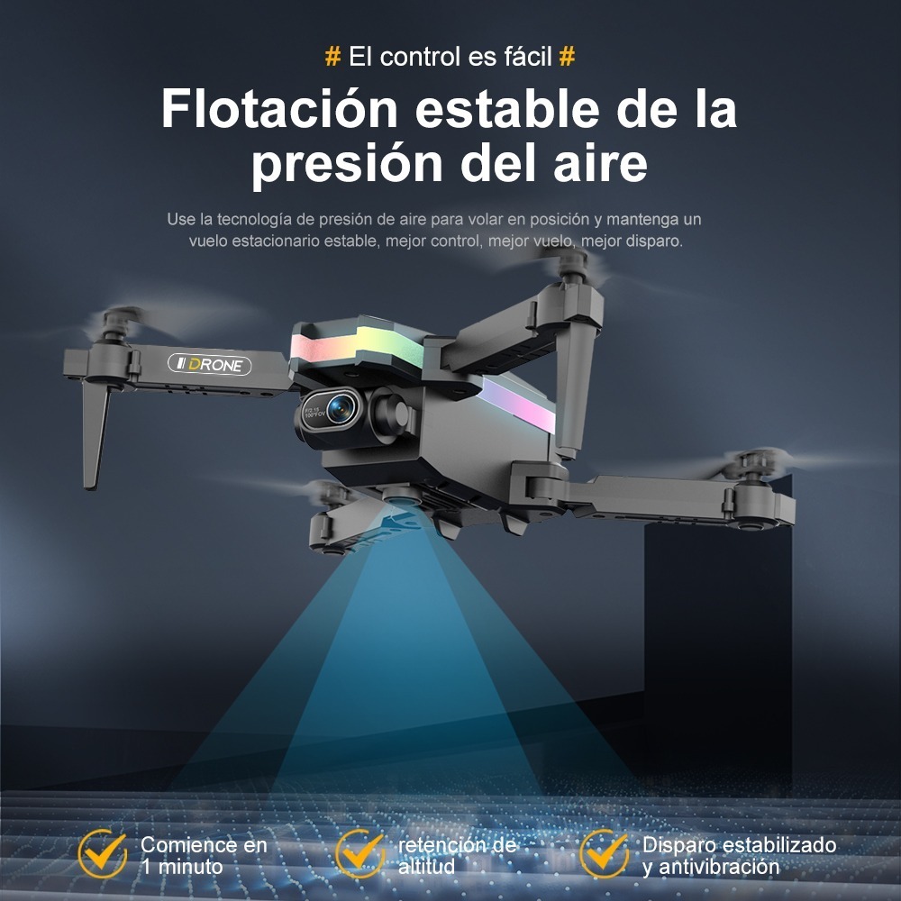 Principiante Mini Drone Profissional Barato Com Câmera Dupla - Imagem 4
