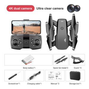 S600 4k Hd Mini Drone Barato Com Câmera Dupla